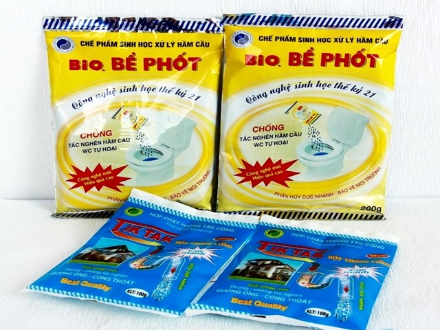 Bột th&ocirc;ng cống c&oacute; những c&ocirc;ng dụng bất ngờ