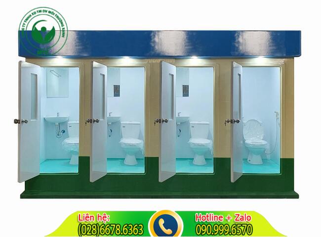 Tầm quan trọng của dịch vụ cho thu&ecirc; nh&agrave; vệ sinh di động kết hợp nh&agrave; tắm