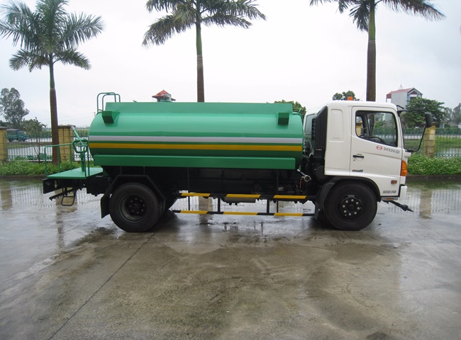 giá cho thuê xe bồn bùn vi sinh