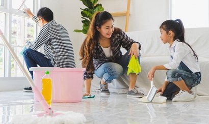 Cách vệ sinh nhà cửa nhanh đến bất ngờ mà bạn cần biết