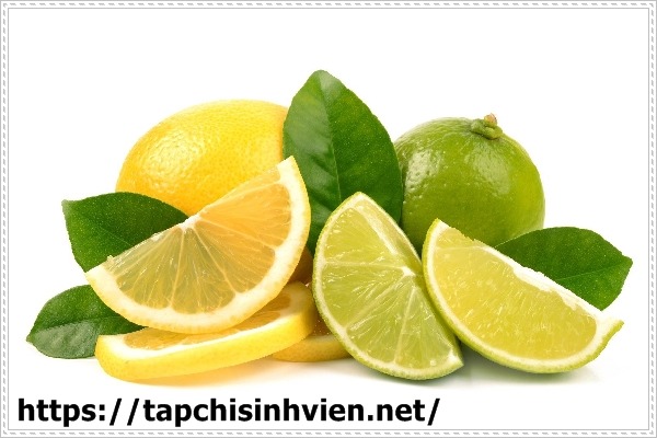 Loại bỏ vết ố bồn cầu bằng chanh tươi