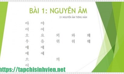5 bí kíp học tiếng Hàn cho người mới bắt đầu
