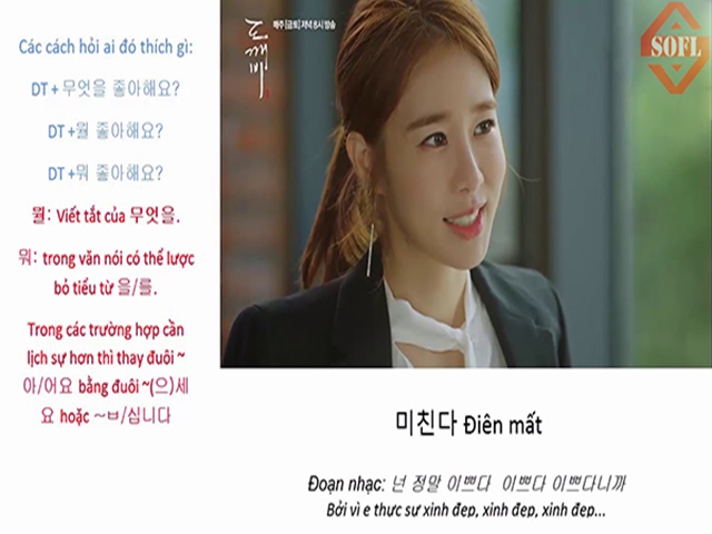 Học tiếng H&agrave;n qua phim hiệu quả