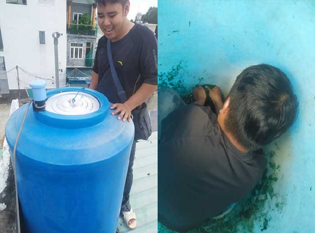 Quy trình vệ sinh bồn nước quận Thủ Dức chặt chẽ