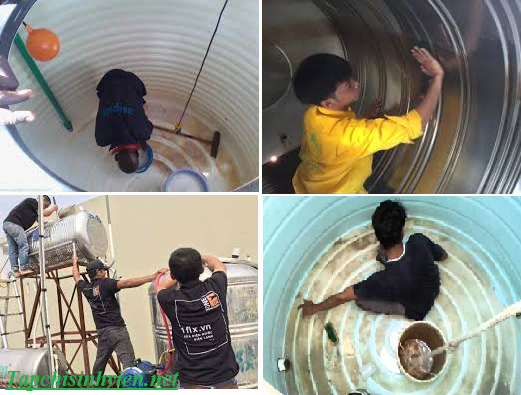 Đội ngũ th&ocirc;ng cống nghẹt chuy&ecirc;n nghiệp.