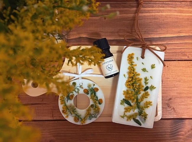 dùng sáp thơm an toàn