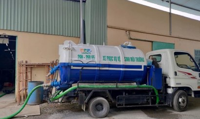 Hút hầm cầu Quận Bình Tân nhanh chóng, giá rẻ