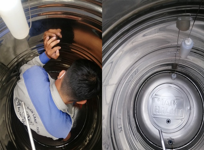 Vệ sinh bể nước Quận 12